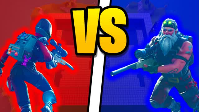 ONE SHOT! 🔴Red vs Blue🔵