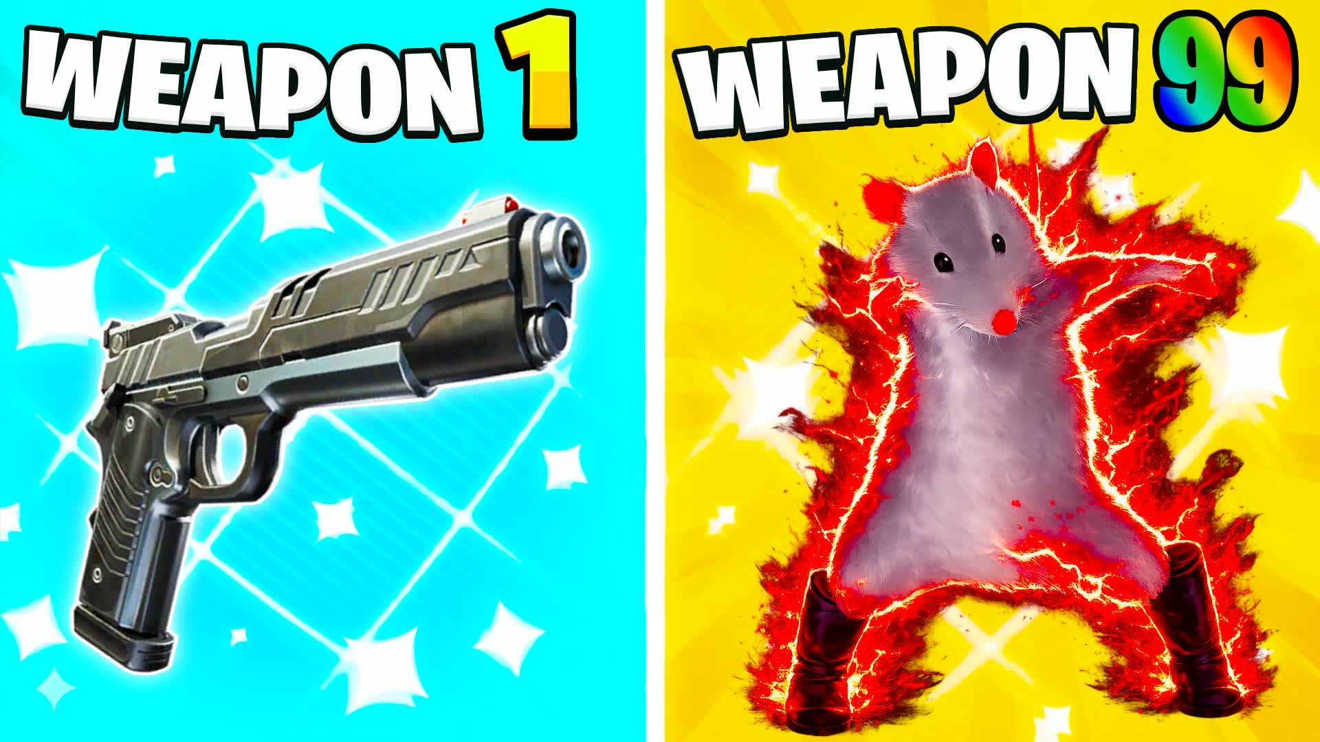 SUPER GUNGAME 🔫 GUN GAME 1V1 1VS1 😎