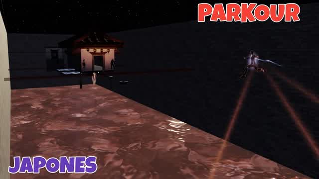 PARKOUR FACIL (Temática Japonesa) 👹