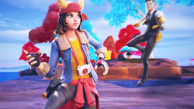 🔴Red VS Blue🔵 Floating Island