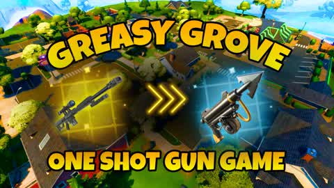 🎯SNIPER ONESHOT GUN GAME 💥GREASY GROVE