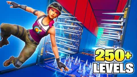 250+ LEVELS DEATHRUN ! 🏆 (FACILE & FUN)
