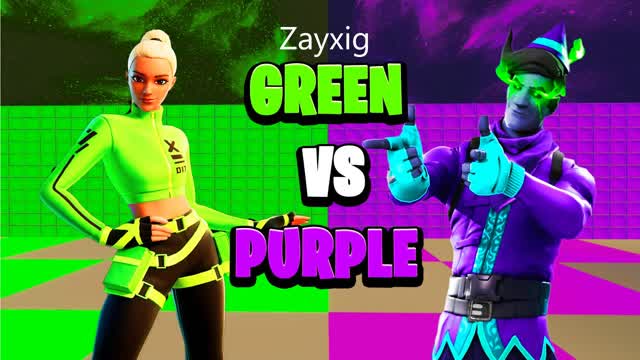 Green vs Purple/ FFA/ (Zayxig)