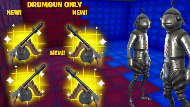 MYSTERY DRUMGUN ONLY RED VS BLUE