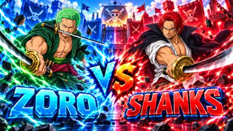 ZORO VS SHANKS