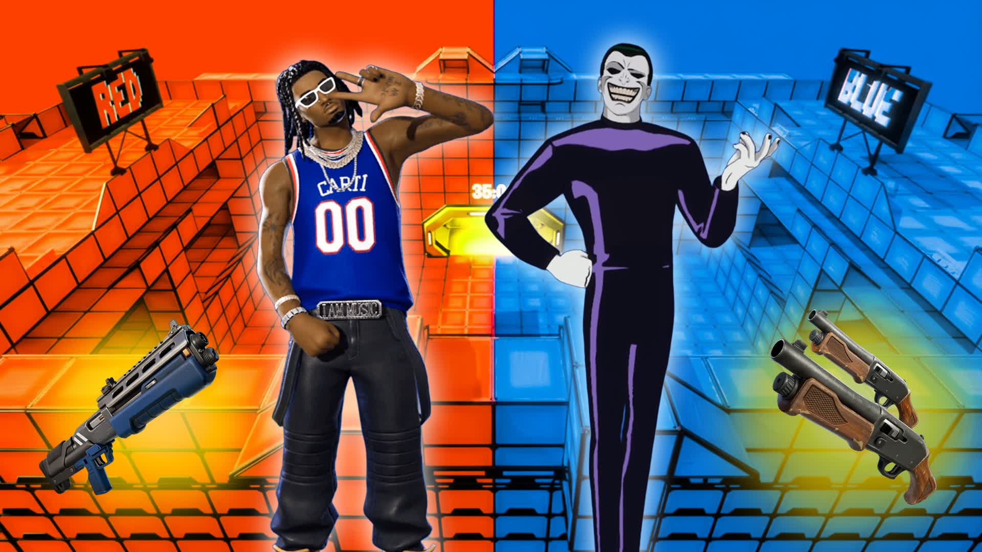 UPDATE RED VS BLUE  🔴🔵KPOP DEMON