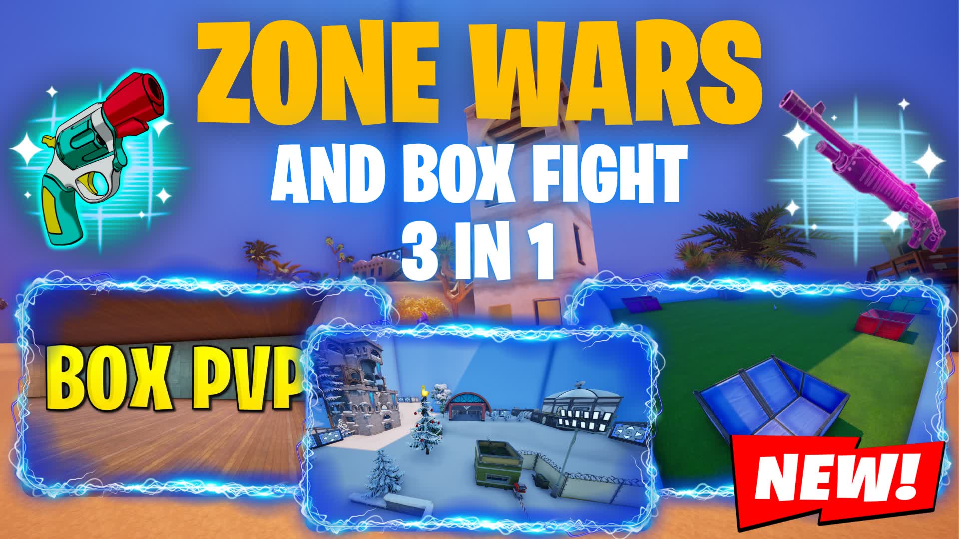 Zone Wars and Box fight 3 in 1
