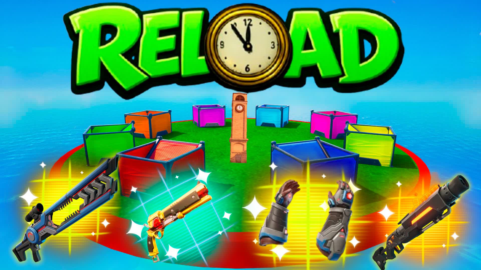 ティルテッド リロード 1v1 リアルスティック フリーフォーオール