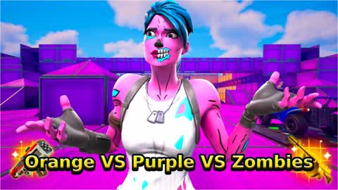 Orange VS Purple VS Zombies
