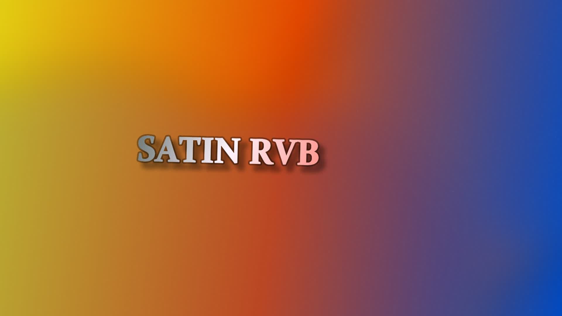 SATIN RVB