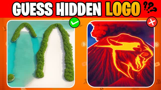 GUESS HIDDEN LOGO🔍 PARKOUR MINIGAME🔍