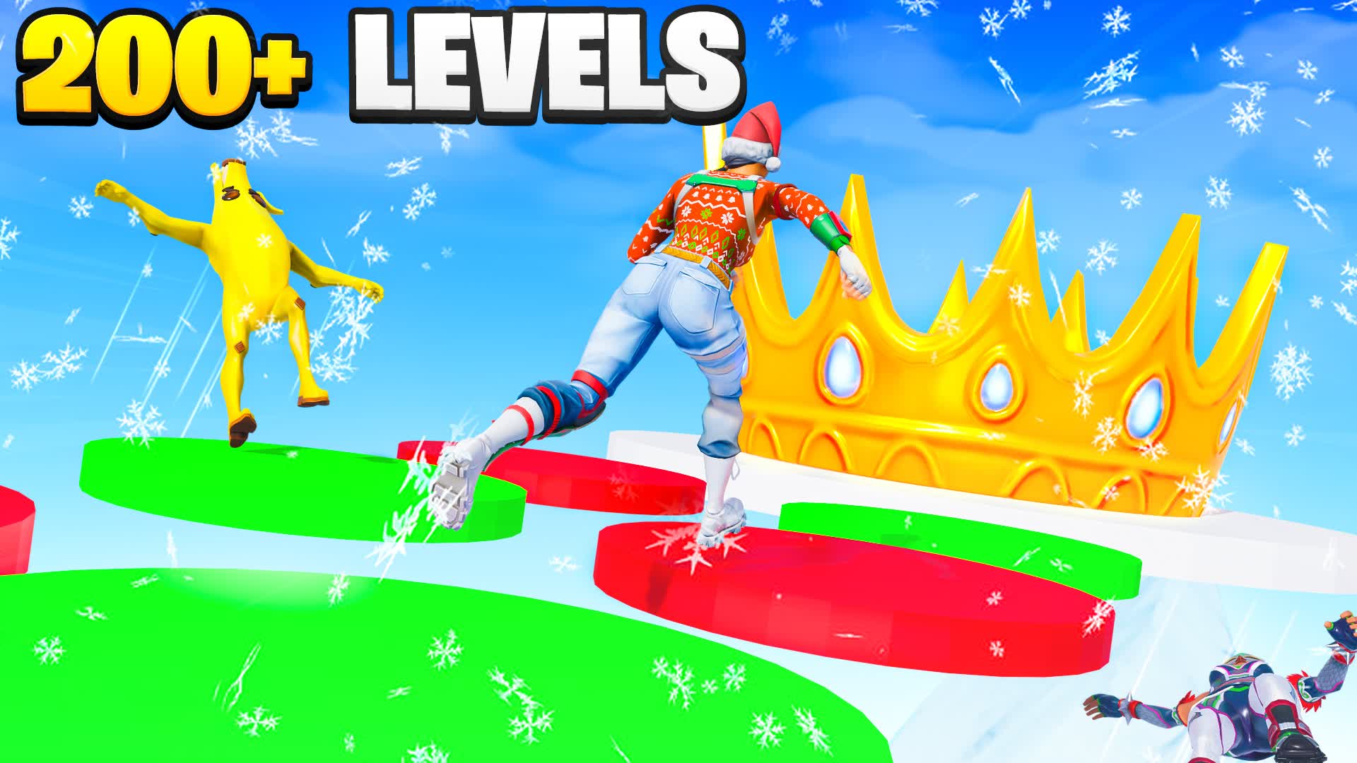 200+ LEVELS CHRISTMAS OBBY PARKOUR!🎅🚀