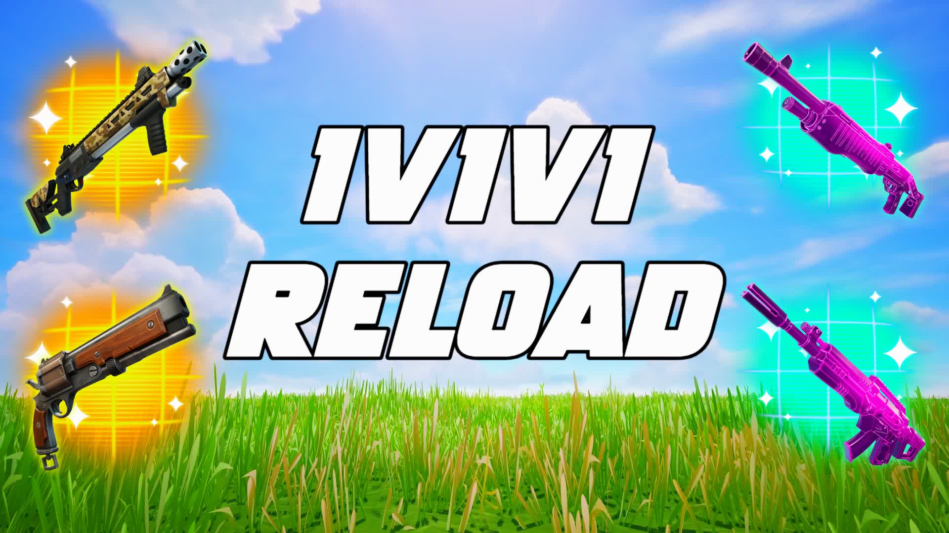 MEGA 1V1V1 RELOAD REALISTICS FFA
