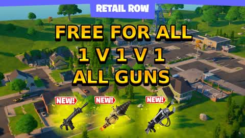 Retail Row FREE FOR ALL 1 V 1 V 1