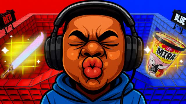 COOL GOAT RED VS BLUE🔵🔴