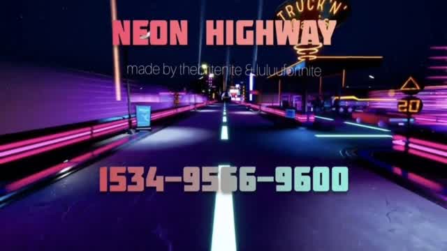 Capture 1 – neon highway