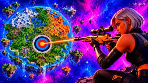 âŹď¸ HYPER JUMP PAD TRICKSHOT â SKY RUSH
