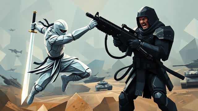 NINJAS VS TANKS - WAR ROYALE (ZORDY)