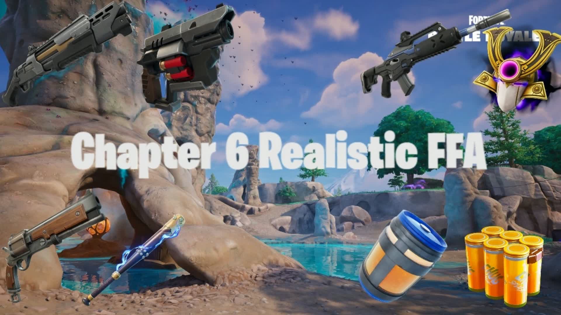 リアルスティック チャプター6 1v1 全武器