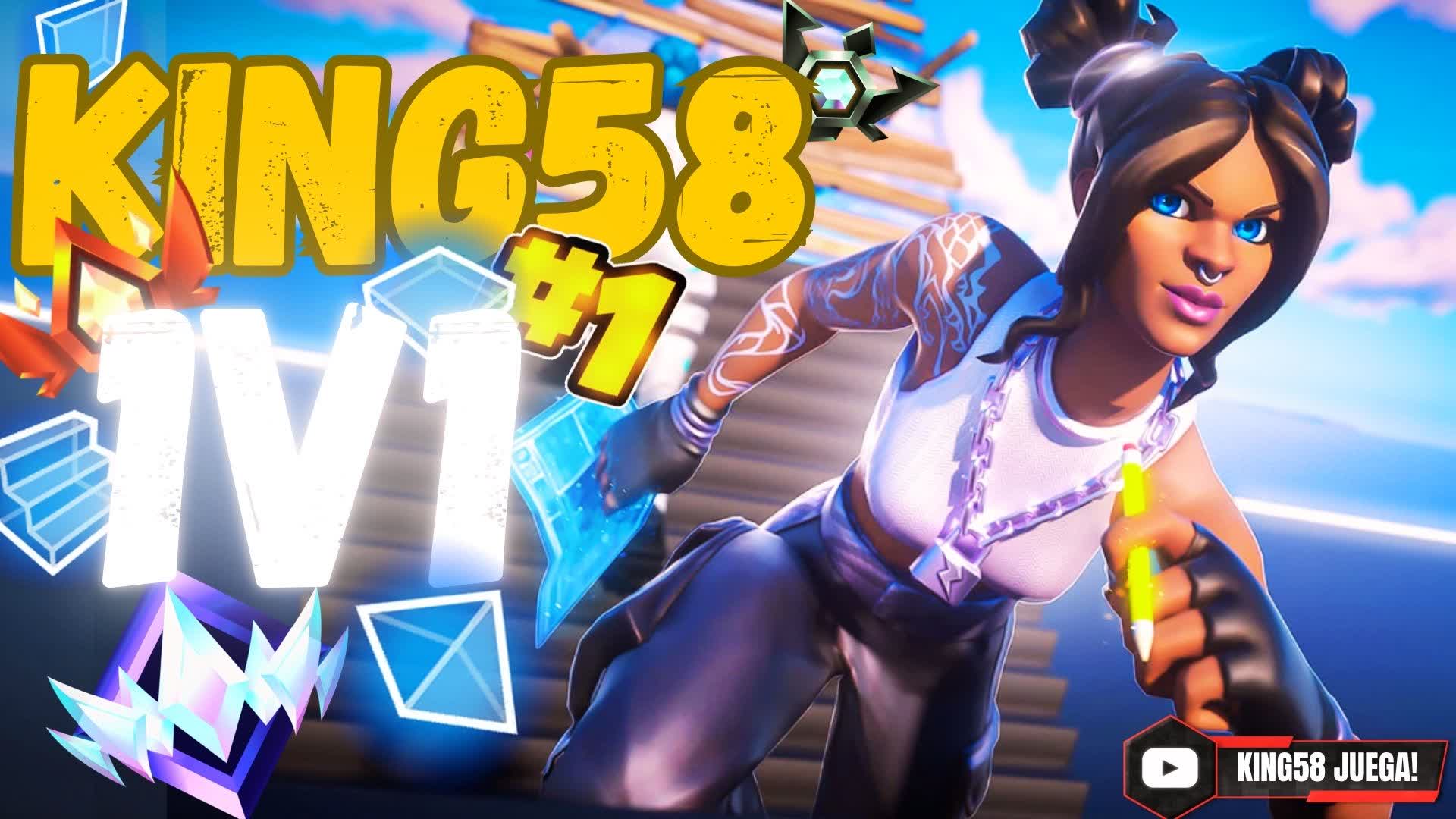 KING58 1v1 BUILD FIGHT (200 PUMPS)