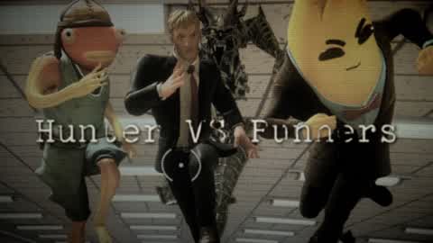 Backrooms 🗡️Hunter VS Runners🏃‍➡️