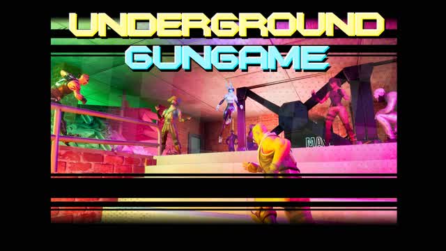 First Person Underground Gun Game