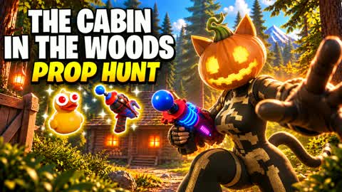 THE CABIN IN THE WOODS - PROP HUNT 🏕️