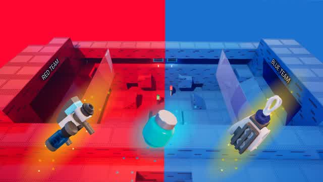Brick Red vs Blue 🔴🔵