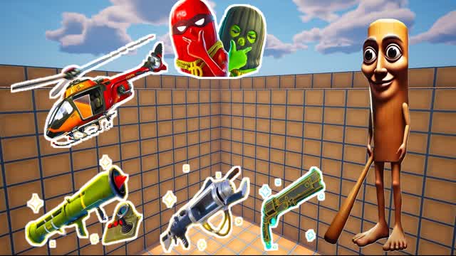 1V1 MEME ALL đ„GUNSđ„