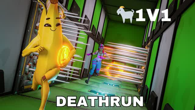 😜CRAZY 1V1 DEATHRUN☠️