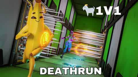 😜CRAZY 1V1 DEATHRUN☠️