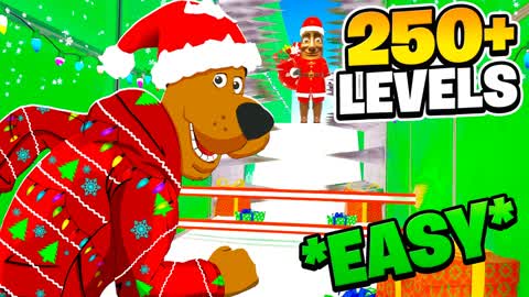 🎅 WINTER PARKOUR 250+ [EASY]