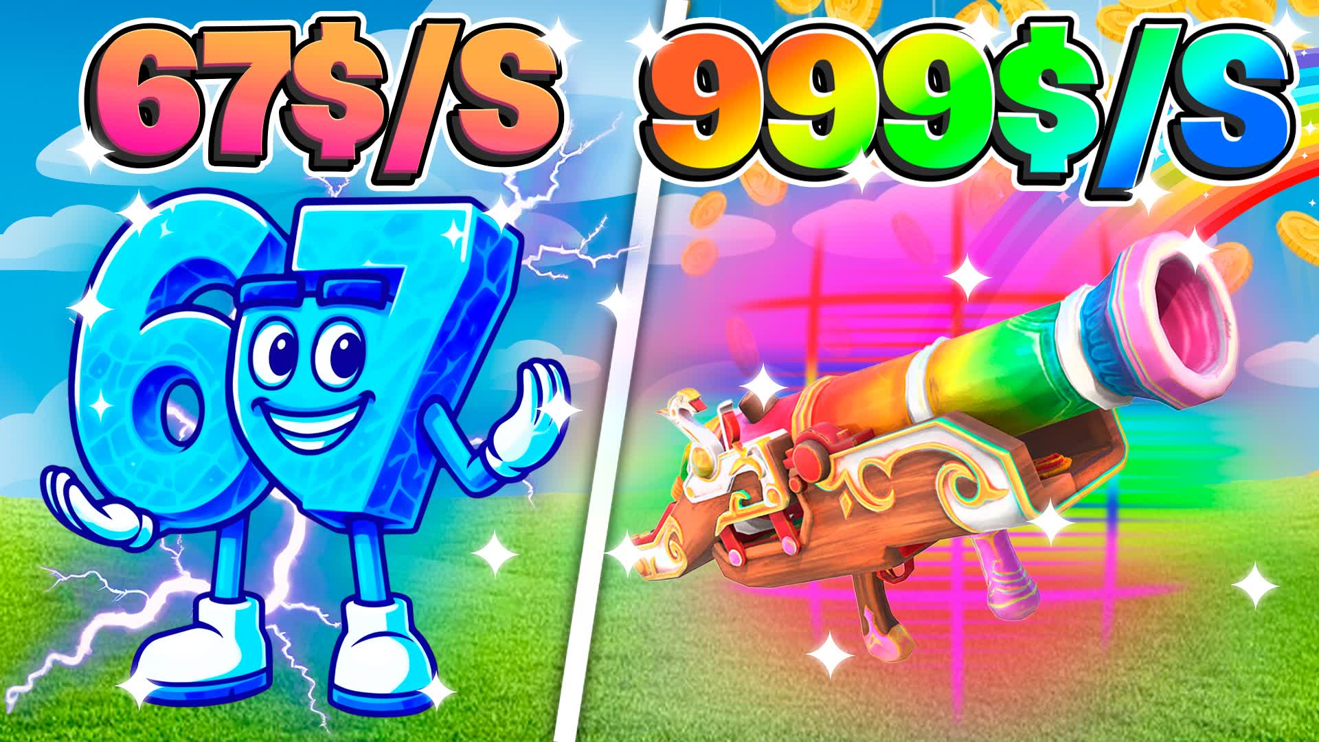 💲💰CRYPTO CITY GUN GAME: NO FALL🔫