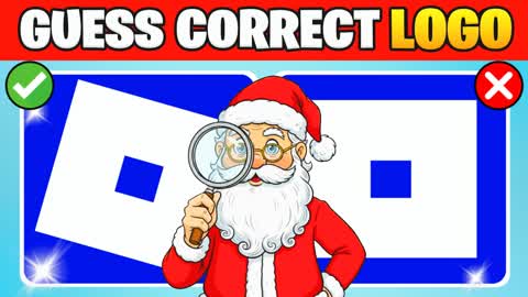 SANTA GUESS THE LOGO PARKOUR🔍