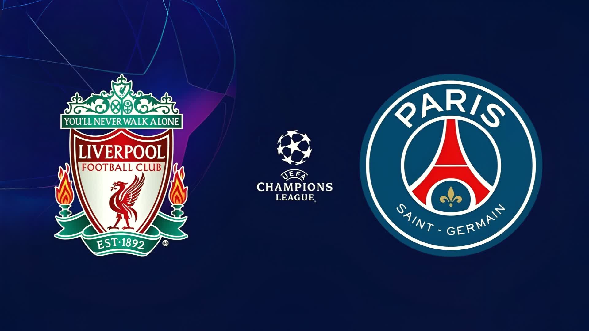 PSG vs LIVERPOOL 🏟️ CHAMPIONS STADIUM