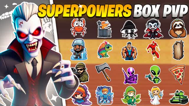 SUPERPOWERS BOX PVP 📦 20+ CRAZY POWERS