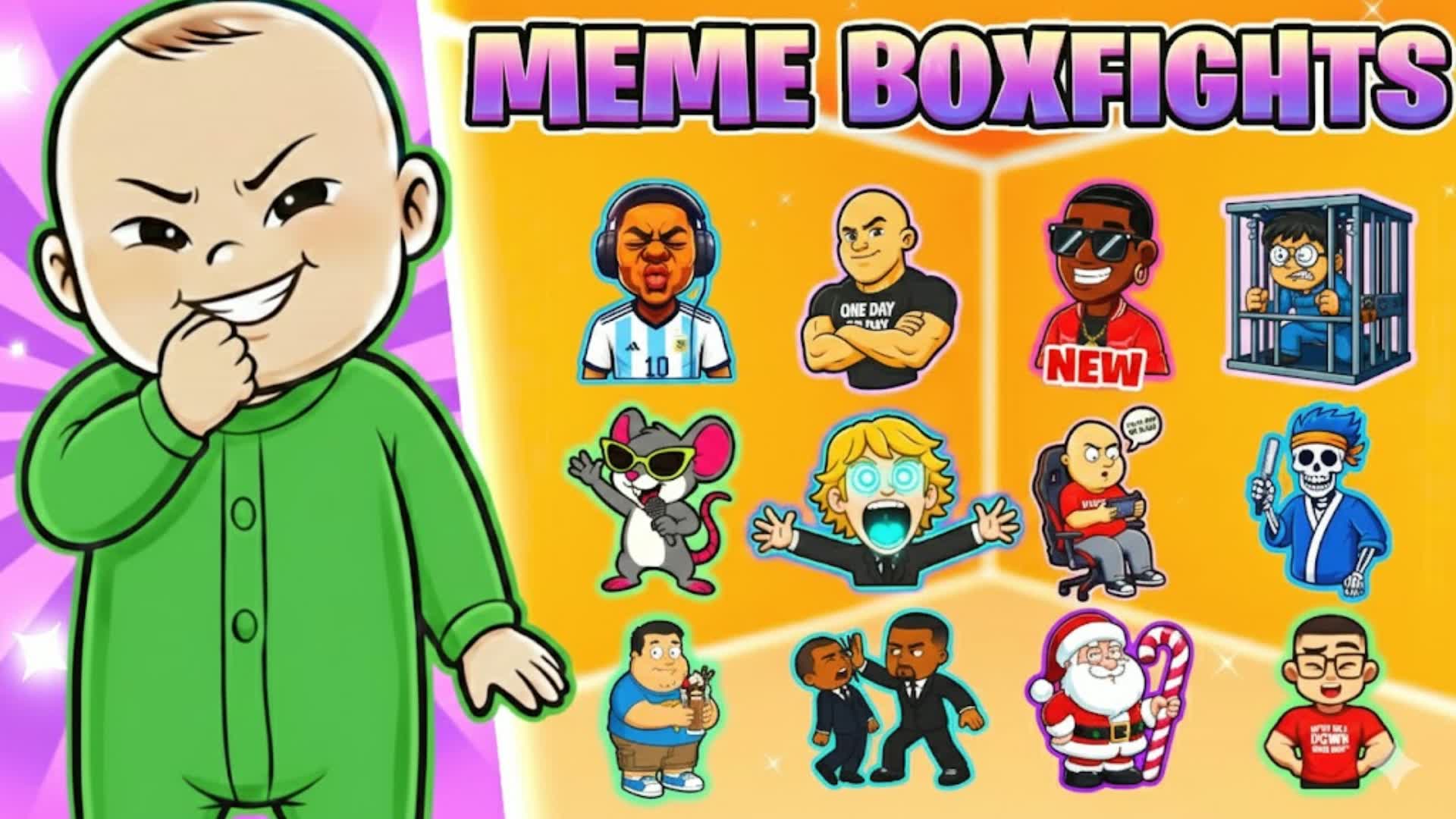 Meme Boxfights Code MEME BOXFIGHTS π€£ MEME BOX PVP π¦ 1473-5368-5616 by 7stacks - Fortnite ...