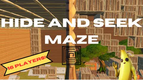 HIDE AND SEEK MAZE 🙈