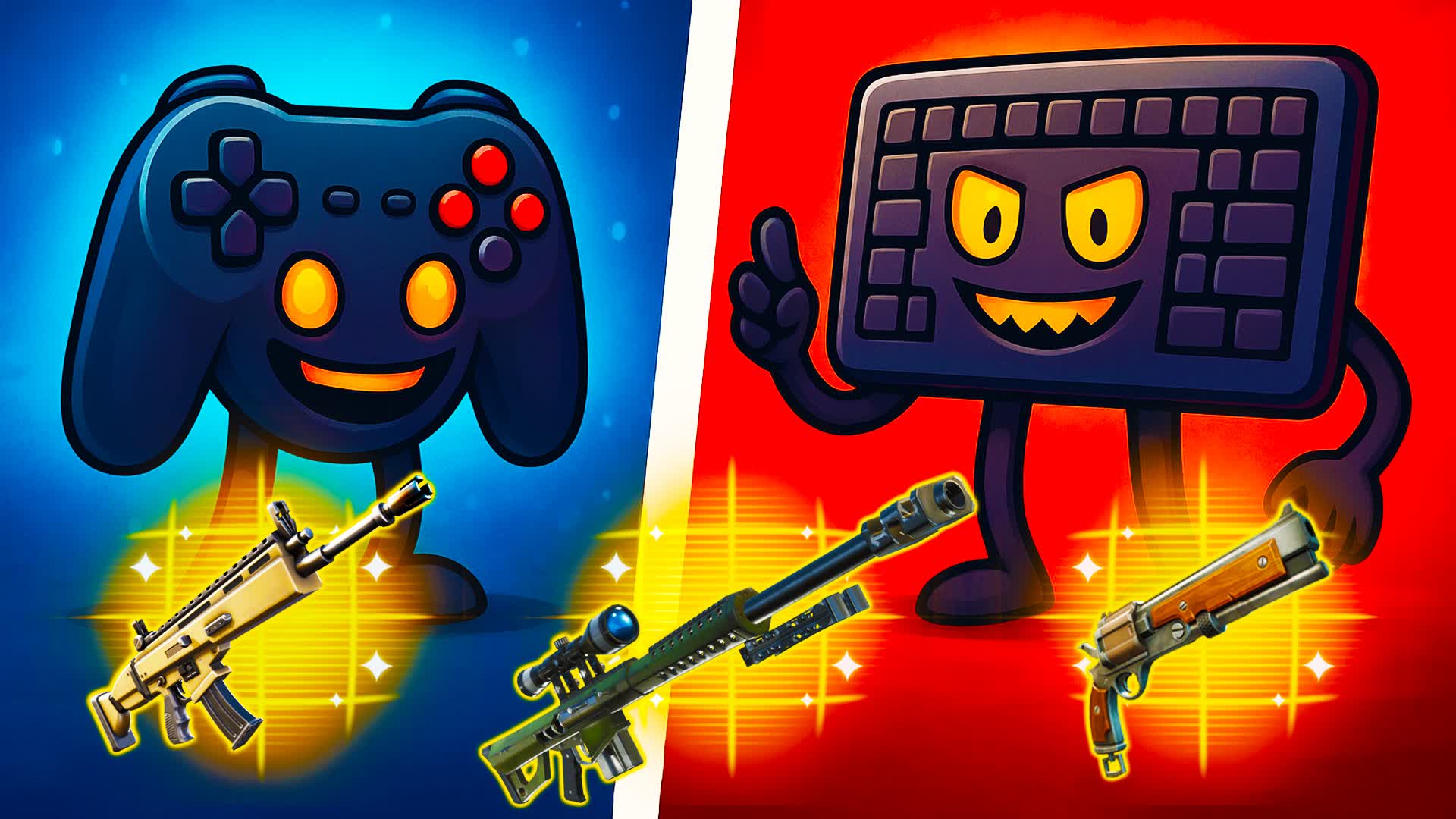 RED VS BLUE – Epic Mayhem Edition🔴🔵