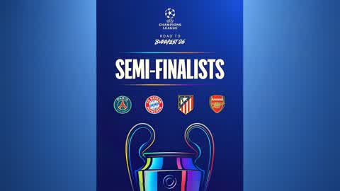 CHAMPIONS LEAGUE 2026 SEMIFINALS ⚽️🏆