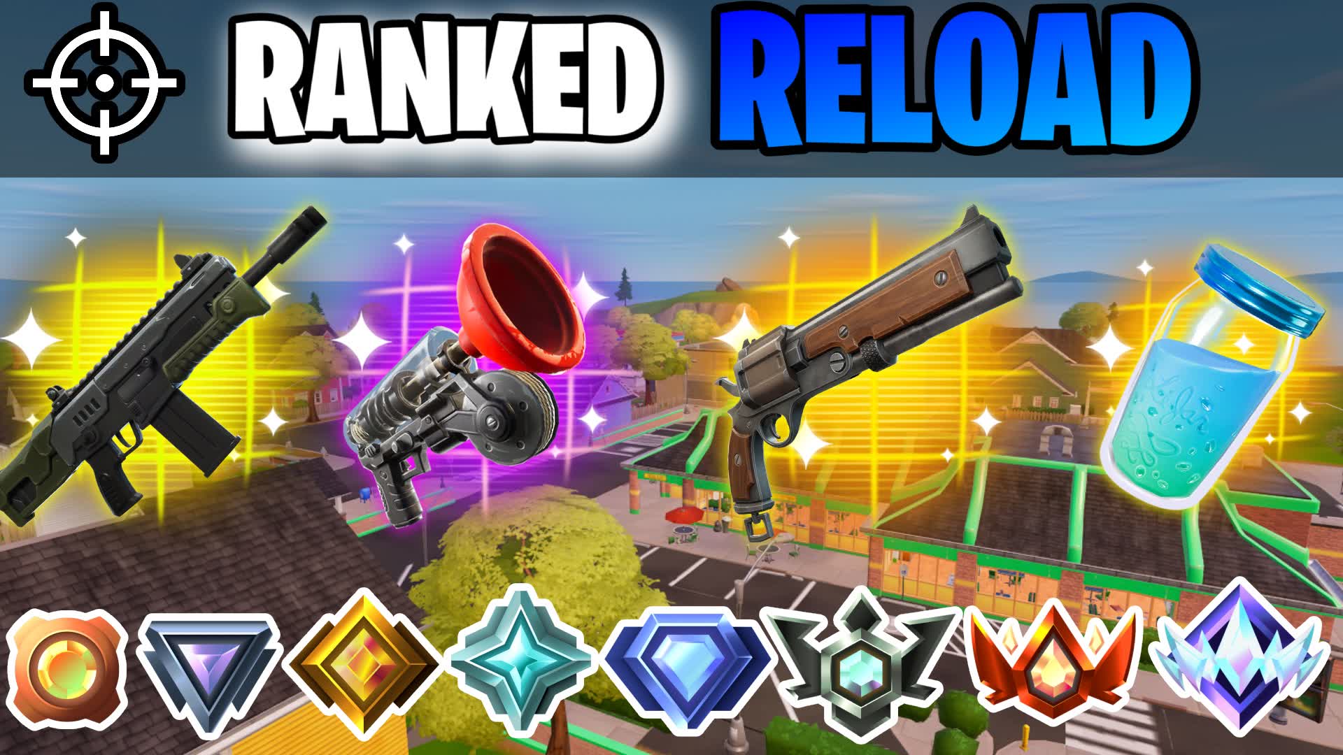 GREASY 1V1V1 INFINTE RELOAD RANKED 9