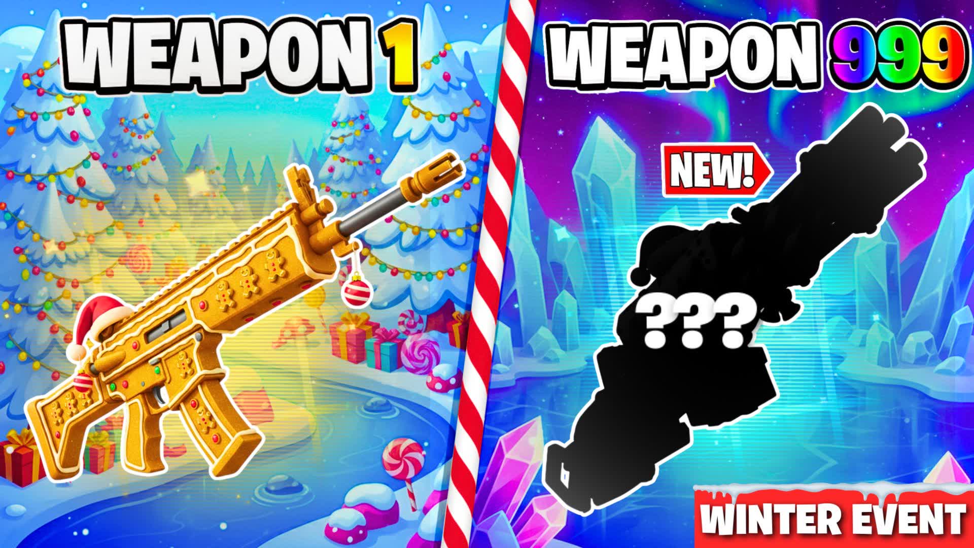 🎄CHRISTMAS GUN GAME🎄ONE SHOT WITH BOTS
