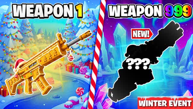 🎄CHRISTMAS GUN GAME🎄ONE SHOT WITH BOTS
