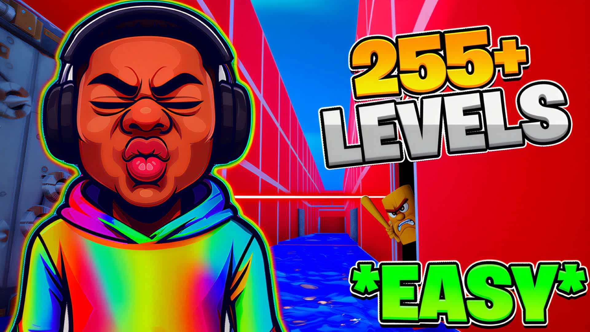 ✨EASY COLOR PARKOUR 255+