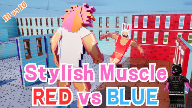 Stylish Muscle RED vs BLUE