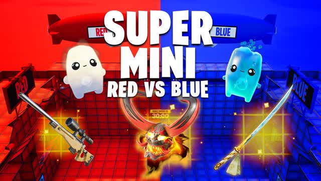 SUPER MINI RED VS BLUE 🔴🔵
