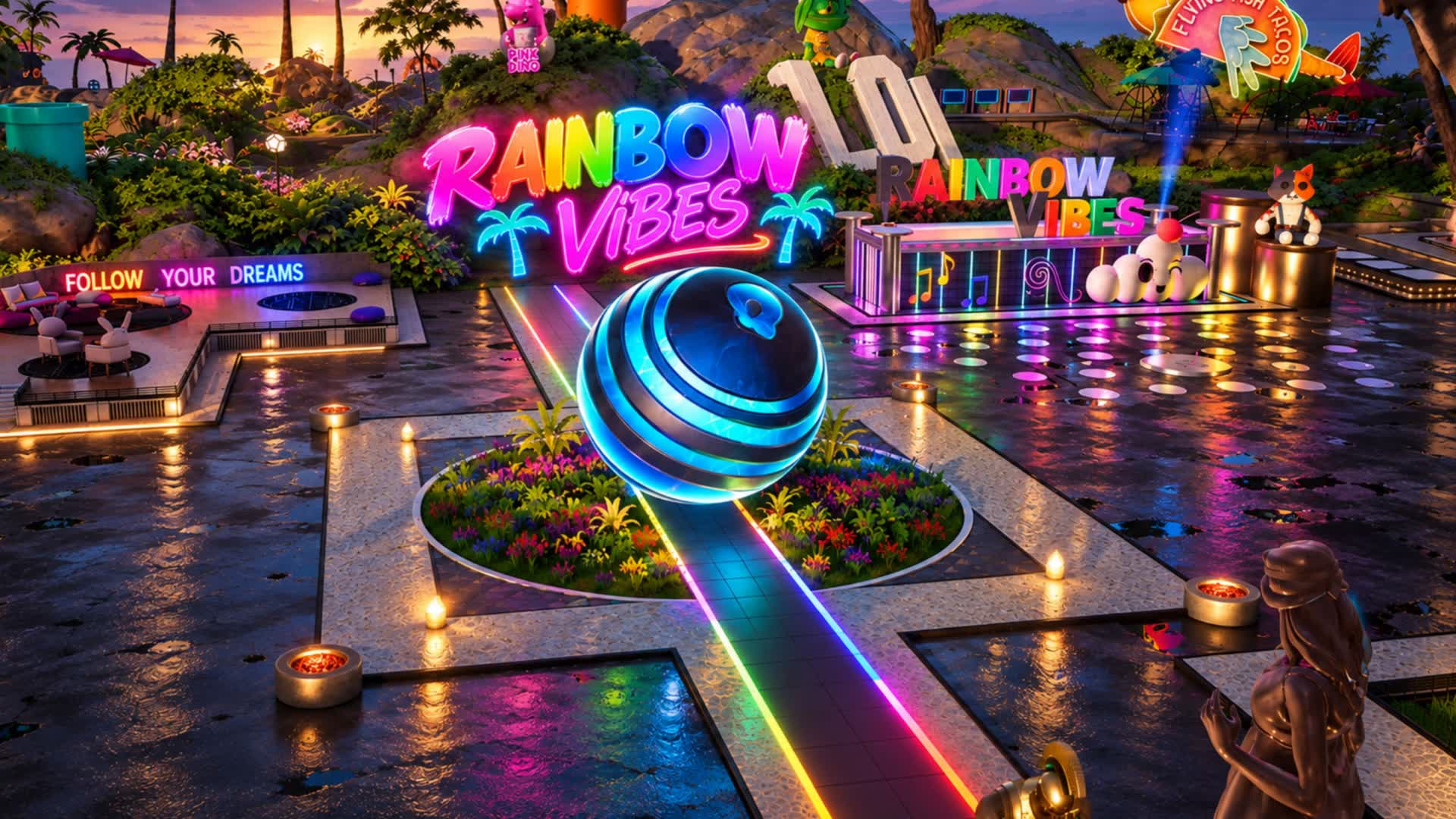 Rainbow Vibes Royal
