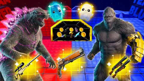 CRAZY Red Vs Blue Vs Green Vs Yellow ZB