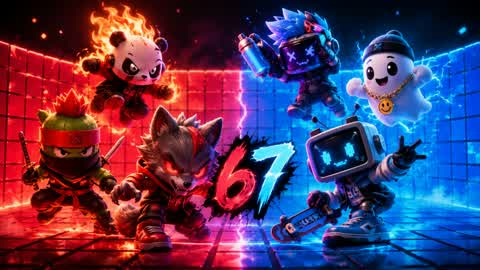 RED VS BLUE 🔴🔵CRAZY AURA SPRITES