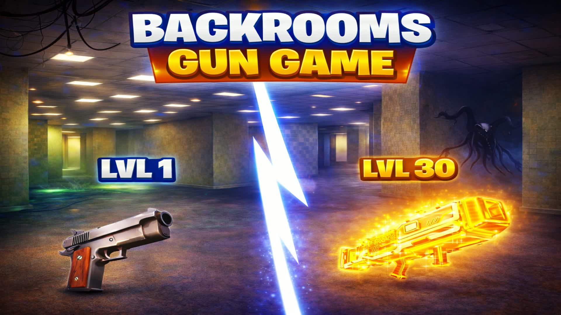 バックルームズガンゲーム 🔫🔫